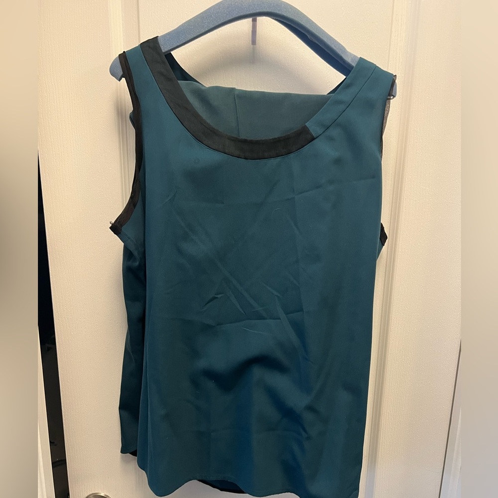 Green matching work pant and top set